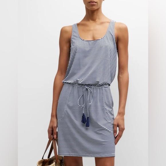 Tommy Bahama Striped Breaker Bay Tank Dress - Picture 1 of 5
